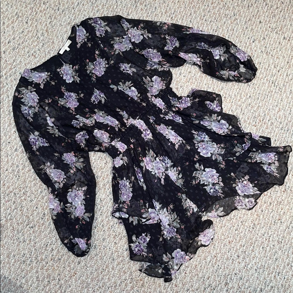 LOVESHACKFANCY dress floral pattern